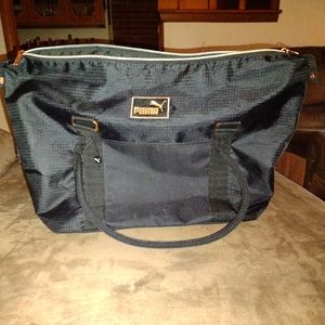 Puma Tote Black - Rose Gold accents